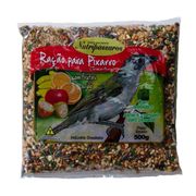 Pássaros: Mistura Pixarro Frutas com Jiló Nutripassaros - 500gr - Rações P/ Pássaros