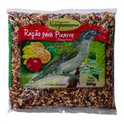 Pássaros: Mistura Pixarro Frutas Nutripassaros - 500gr - Rações P/ Pássaros