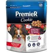Petiscos e Biscoitos: Premier Cookie Cães Raças Pequenas Frutas Vermelhas Adultos - 250gr - Cookies