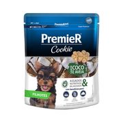 Petiscos e Biscoitos: Premier Cookie Cães Raças Pequenas Coco e Aveia Filhotes - 250gr - Cookie