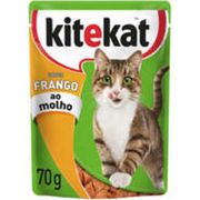 Gatos: Kitekat Sache Adulto Frango - 70gr - Saches