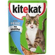 Gatos: Kitekat Sache Adulto Peixe - 70gr - Saches