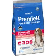 Rações P/ Cães: Premier Cães Raças Pequenas Dermacare Salmão Adultos - 2,5Kg - Rações P/ Cães