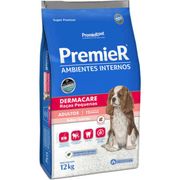 Rações P/ Cães: Premier Cães Raças Pequenas Dermacare Salmão Adultos - 12Kg - Rações P/ Cães