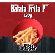 Porções: Batata Frita (P) - 120g - Porções (Ingredientes: batata frita)