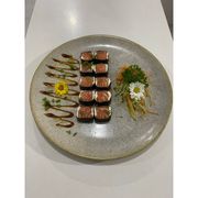 Hossomakis: 05-Hossomaki Ten especial (10 uni ) - Alga Envolta do Salmão Com Crem Cheese Sem Arroz 10 (un)