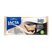 Chocolates: Barra Lacta 80g meio a meio - Barra Lacta 80g