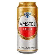 Cervejas: Amstel 473ml)
