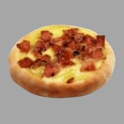 Esfihas gourmet: BACON COM CATUPIRY - Esfiha salgada (Ingredientes: Bacon, Catupiry, Massa especial de esfiha, Mussarela)