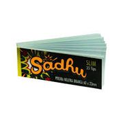 Acessórios: Piteira de Papel Slim Neutra Branca Sadhu 60x23 mm - Piteira de Papel Slim Sadhu