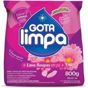 Limpeza: Sabão em Pó Gota Limpa 800g - 800g