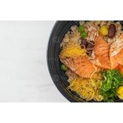 Poke: POKE SALMÃO EM POSTA GRELHADO - Tamanho Grande 500 gramas aprox. (Ingredientes: SALMAÕ EM POSTA GRELHADO)