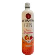 Eternity: Gin Eternity Pêssego e Framboesa - Gin Eternity Tropical 900ml.