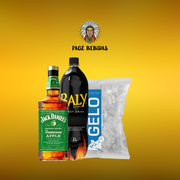 Kits Completos: Jack Maçã Verde + Baly 2L + Gelo 3Kg - Escolher o sabor do energetico na observação