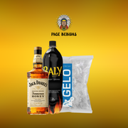 Kits Completos: Jack Honey + Baly 2L + Gelo 3kg - Escolher o sabor do energetico na observação