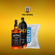 Kits Completos: Jack Tradicional + Gelo 3kg + Baly 2L - Jack Tradicional + Gelo 3kg + Baly 2L
