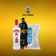 Kits Completos: Kisla Tradicional + Gelo 3Kg + Baly 2L - Escolher o sabor do energetico na observação