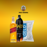Kits Completos: Red Label 1L, Baly 2L + Gelo - Red Label 1L, Baly 2L + Gelo