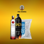 Kits Completos: Ciroc Red Berry + Baly 2L + Gelo 3kg - Escolher o sabor do energetico na observação