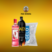 Kits Completos: Beefeater Pink 700ml+ Baly 2L + Gelo 3kg - Escolher o sabor do energetico na observação