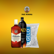 Kits Completos: Ballantines Normal + Gelo 3Kg + Baly 2L - Kit Completo