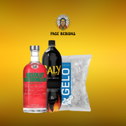 Kits Completos: Absolut Melancia + Baly 2L + Gelo 3kg - Escolher o sabor do energetico na observação