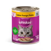 Lata: Whiskas Pate Lata Frango - 290Gr - Whiskas Pate