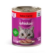 Lata: Whiskas Pate Lata Carne - 290Gr - Lata