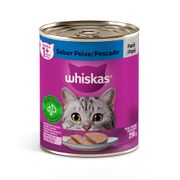 Lata: Whiskas Pate Lata Peixe - 290Gr - Whiskas Pate