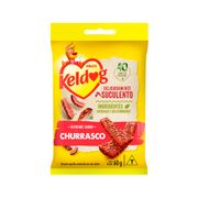 Petiscos e Biscoitos: Keldog Bifinho Churrasco - 60Gr - Bifinho