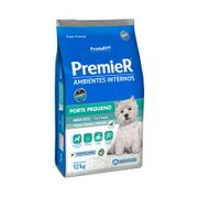 Rações P/ Cães: Premier Ambientes Internos Porte Pequeno Caes Adultos - 12Kg - Rações p/ Cães