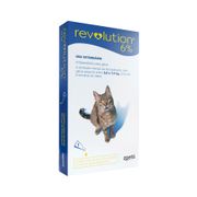 Antipulgas: Revolution 6% Gatos 2,6Kg A 7,5Kg - 1 Pipeta - Antipulgas