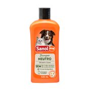 Banho: Shampoo Sanol Neutro - 500ml - Shampoo