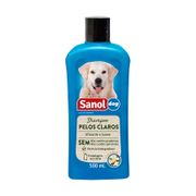 Banho: Shampoo Sanol Para Pelos Claros - 500ml - Shampoo