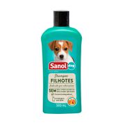 Banho: Shampoo Sanol Filhotes - 500ml - Shampoo