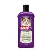 Banho: Shampoo Sanol Gatos - 500ml - Shampoo