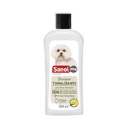 Banho: Shampoo Sanol Tonalizante De Pelos Claros - 500ml - Shampoo