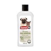 Banho: Shampoo Sanol Para Pele Sensivel - 500ml - Shampoo