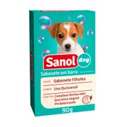 Banho: Sabonete Sanol Em Barra Filhotes - 90Gr - Sabonete