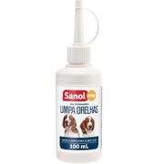 Banho: Limpa Orelha Sanol - 100ml - Limpa Orelhas