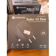 Cabos e Carregadores: Carregador Completo Tipo C Turbo Motorola - unidade