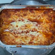 Massas e Omeletes: Macarrão à Bolonhesa ao Forno - Grande (Ingredientes: Macarrão à Bolonhesa ao Forno)