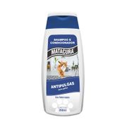 Banho: Shampoo E Condicionador Matacura Antipulpagas Para Gatos - 200ml - Sabonete