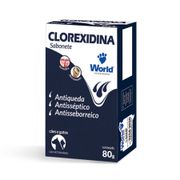 Banho: Sabonete Clorexidina Antiqueda E Antisseborreico - 80Gr - Sabonete
