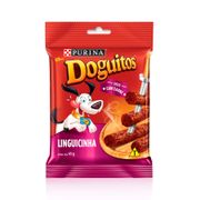 Petiscos e Biscoitos: Nestle Purina Doguitos Linguicinha - 45Gr - Bifinho
