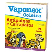 Antipulgas: Coleira Vaponex Antipulgas E Carrapatos - 20Gr - Coleira Antipulgas e Carrapatos