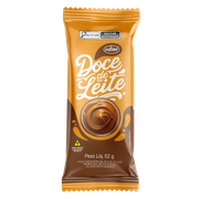 Picolé Cremoso: Picolé Creme Doce de leite - Sabor doce de leite. Contém leite.