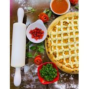 Salgadas: FRANGO COM REQUEIJÃO - Pizza Grande (Ingredientes: Frango, REQUEIJÃO CREMOSO)