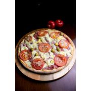 Especial 01: 32-Calabresa Super - Pizza Grande (Ingredientes: Mussarela, Calabresa, Ovos, Catupiry Original, Tomate, Parmesão)