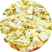 Especiais: 31-Palmito Especial - Pizza Grande Redonda (8 Fatia) (Ingredientes: Molho de Tomate, Mussarela, Palmito, Milho, Cebola, Catupiry, Orégano)